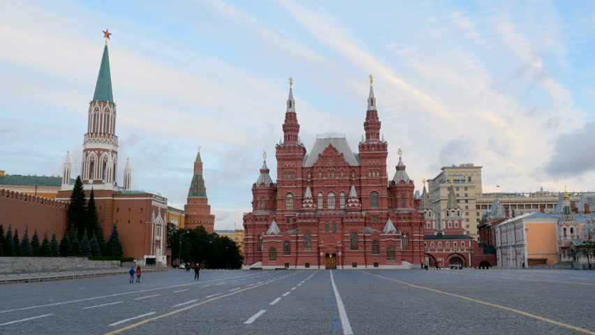 Фото красной площади без людей