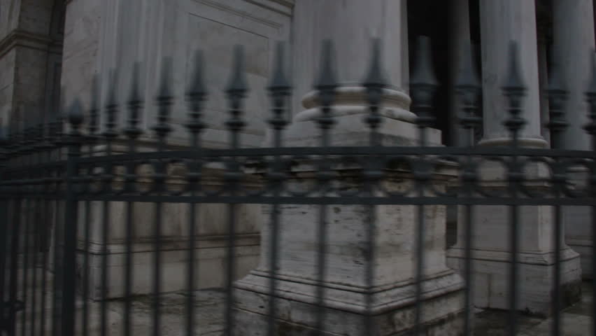 Basilica di San Paolo Courtyard Rome, Italy