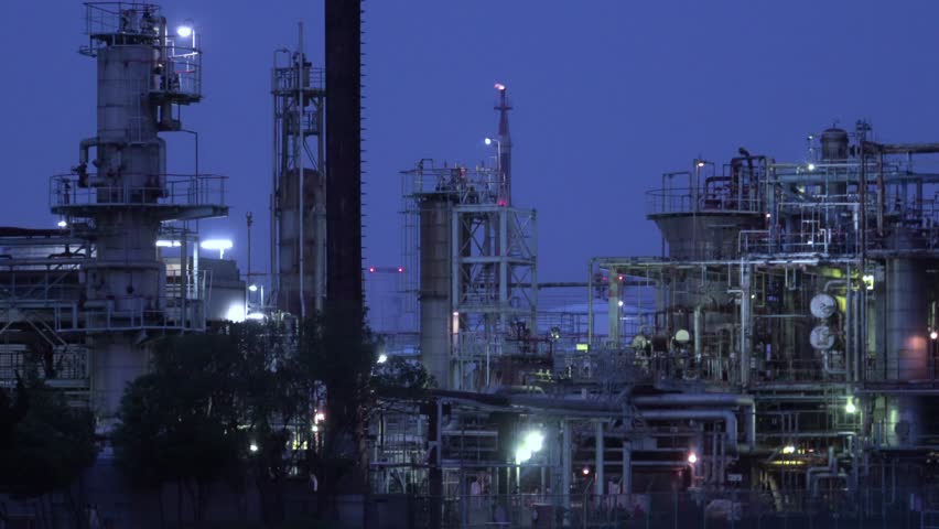 Night Industrial Area Of Japan Stock Footage Video 100 Royalty Free Shutterstock