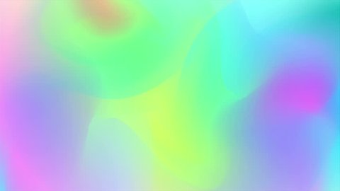 Holographic neon foil trend 80s, 90s colorful abstract motion graphic design. Seamless loop. Video animation Ultra HD 4K 3840x2160 Stock video