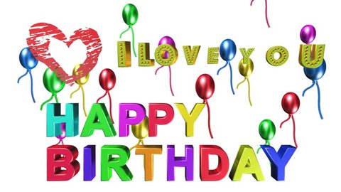 Happy Birthday の動画素材 ロイヤリティフリー Shutterstock