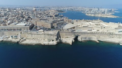 Malta Drone Valleta Drone City