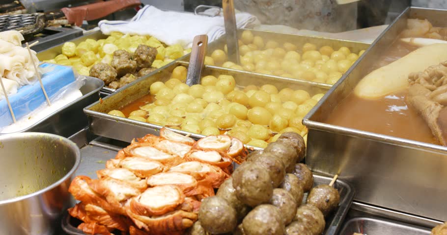 Street food in Hong Kong 