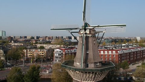 Amsterdam Holland Windmill De Gooyer