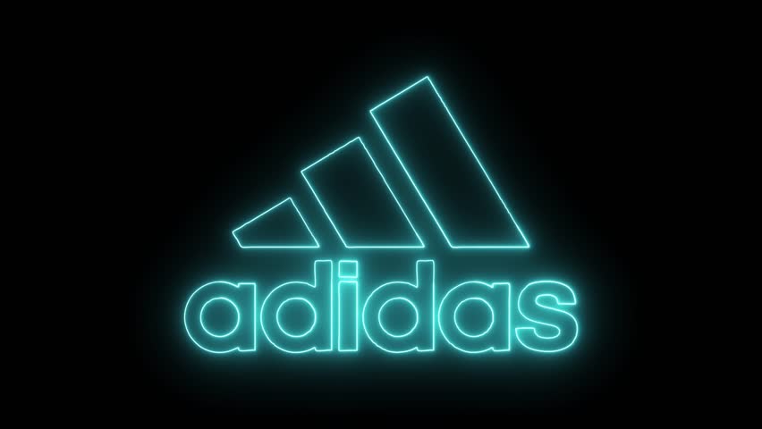 Adidas Logo with Neon Lights.」の動画素材（ロイヤリティフリー）32508595 | Shutterstock