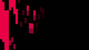 abstract soft color moving vertical block pixel background animation - New quality holiday universal motion dynamic animated colorful joyful dance music video footage