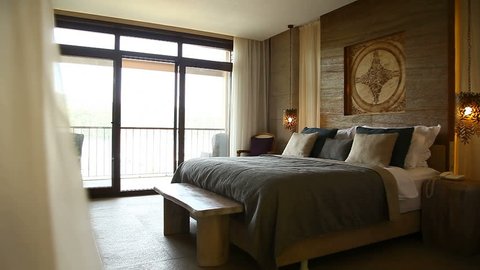 Luxury Hotel Room, summer view