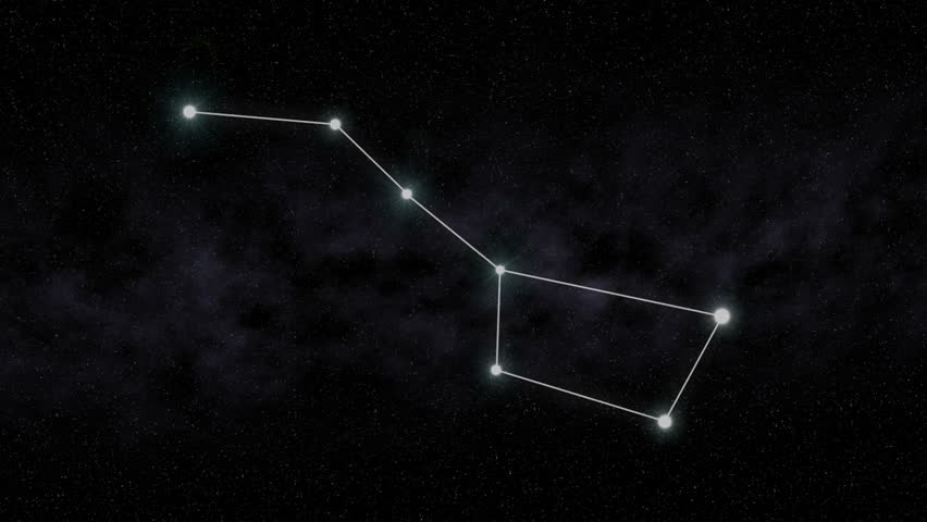 The Big Dipper constellation is outlined.