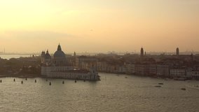 September twilight in Venice. Italy