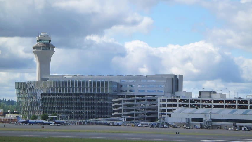 Portland Oregon Airport Circa Stock Footage Video 100 Royalty Free   5 