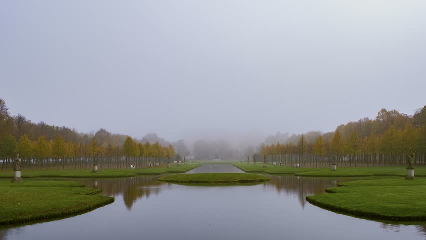 Schwerin Castle, Schweriner Schloss, Mecklenburg Vorpommern state, Germany, Time Lapse