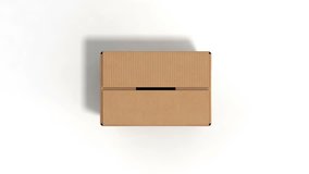 Open cardboard box on white background - Powered by Shutterstock - Get 15% off with code: PIKWIZARD15