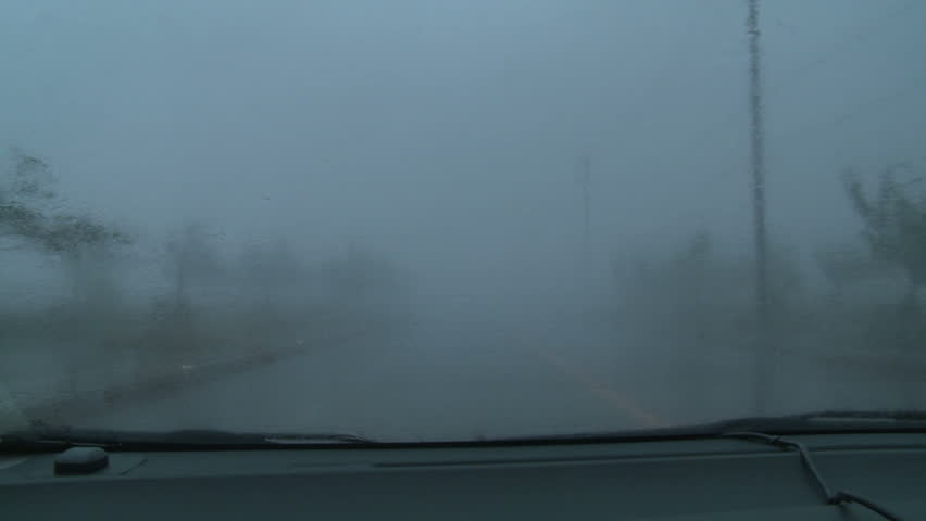Driving In Severe Hurricane Winds. Shot in full HD 1920x1080 30p on Sony EX1