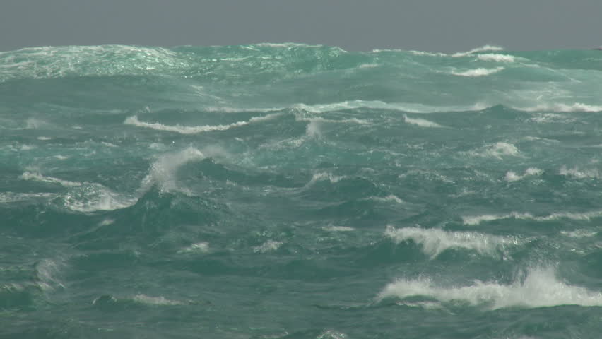 Stormy Seas As Hurricane Nears Coast - Shot in full HD 1920x1080 30p on Sony EX1