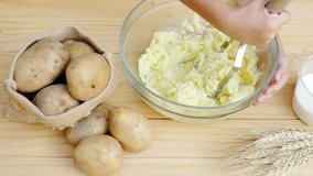 Mashed potato preparation
