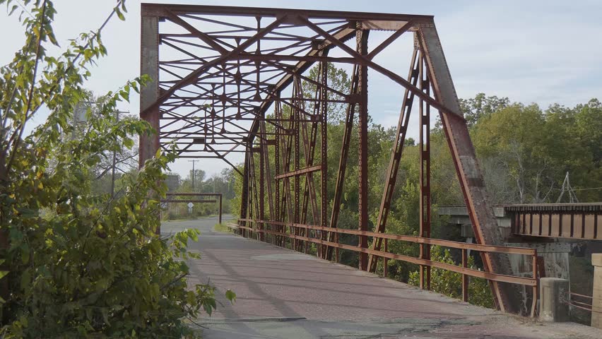 Original Route 66 Bridge from 1921 in Oklahoma