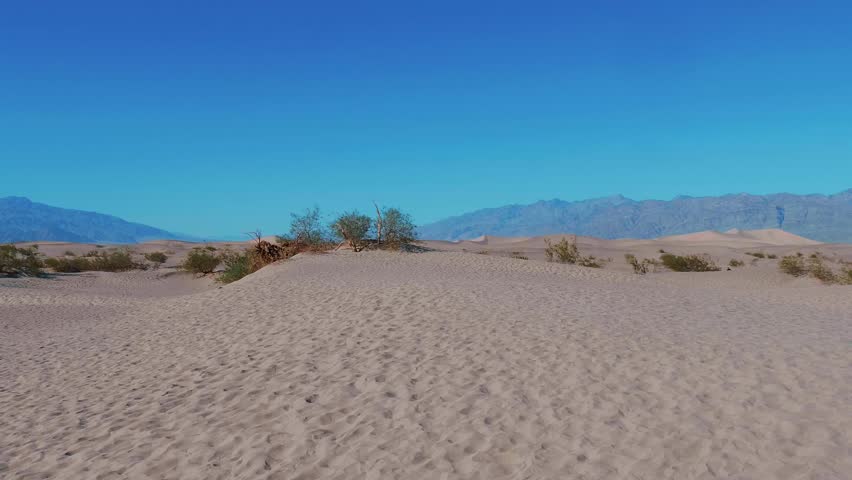 Death Valley National Park - the Mesquite Sand Dunes