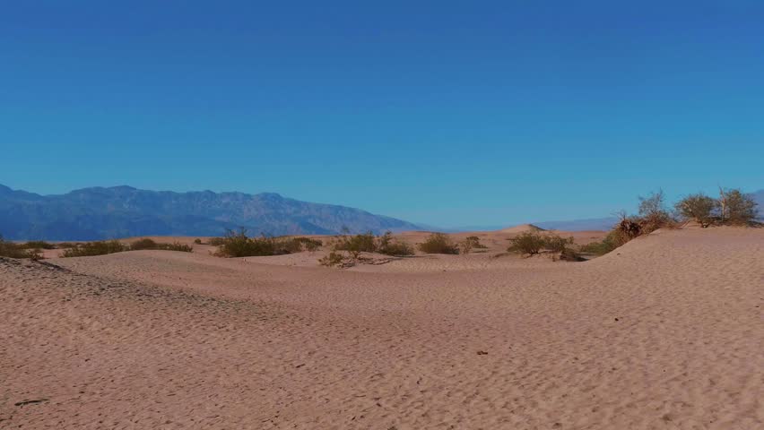 Sand Dunes at Death Valley National Park - Mesquite Flat Sand Dunes