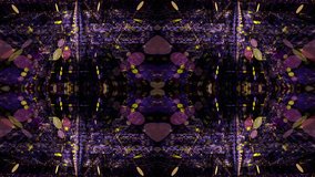 Video Background 2328: A tileable, futuristic technology kaleidoscope (Loop).