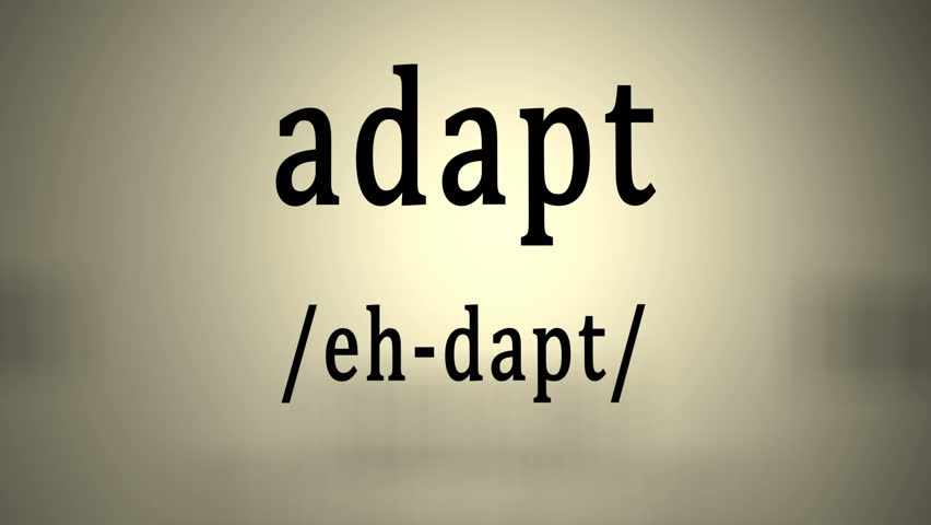 Definition: Adapt, animation Royalty-Free Stock Footage #32688343