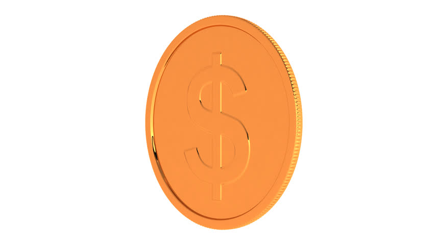 Gold coins sent, 3Dmax loop able render