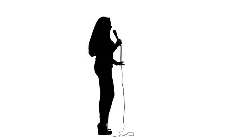 Set Vector Silhouettes Naked Stripper Woman Stock Vector (Royalty Free