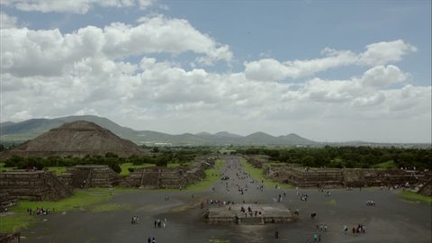 Mexico City 081517 Timelapse Pyramids Stock Footage Video (100% Royalty ...