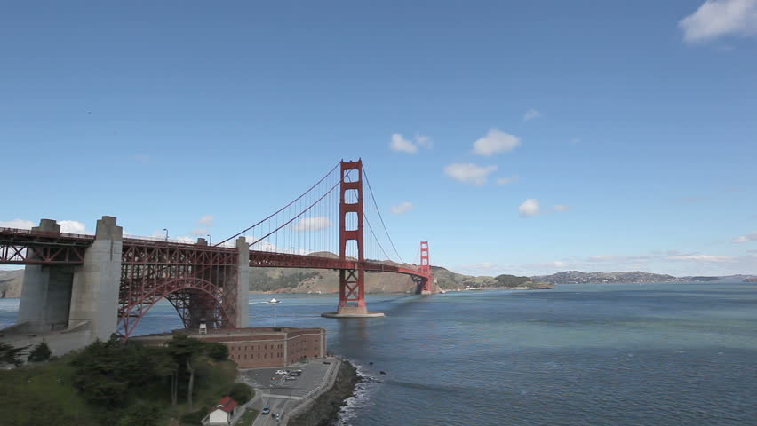 San Francisco Golden Gate Bridge Panorama Shot