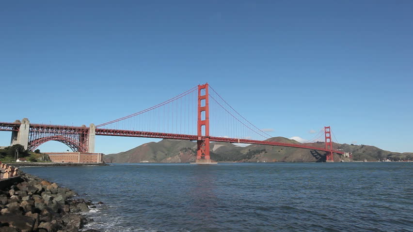 San Francisco Golden Gate Bridge Panorama Shot
