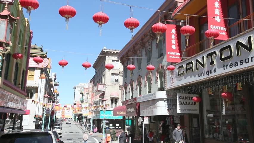 SAN FRANCISCO - FEB 26: Daytime in Chinatown on February 26th, 2012 in San