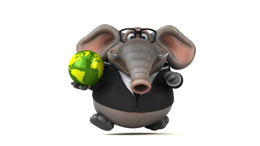 Fun elephant - 3D Animation