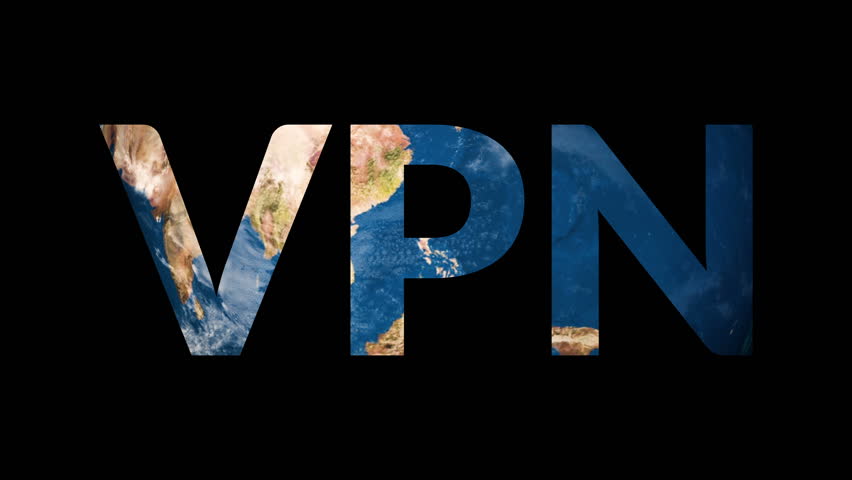 Text VPN revealing turning Earth globe Royalty-Free Stock Footage #32833159
