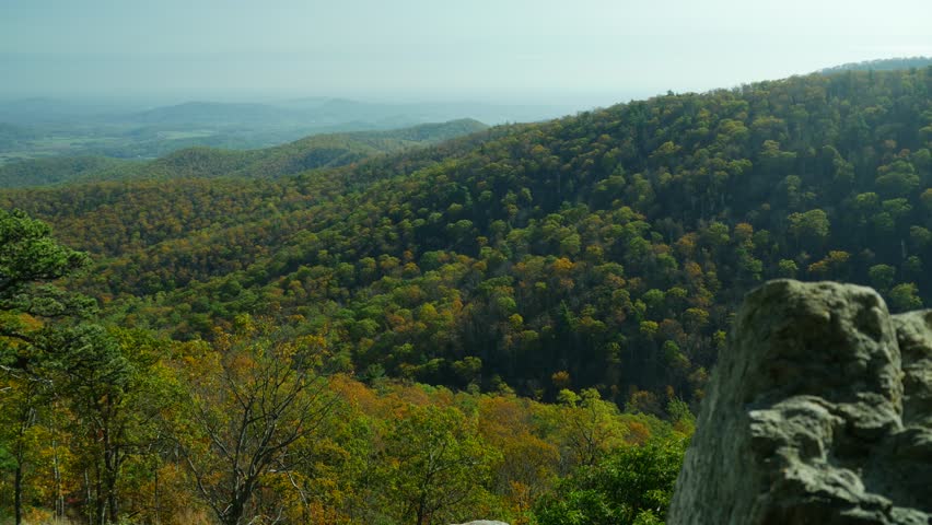 Shenandoah Mountains in autumn time | Shutterstock HD Video #32898238