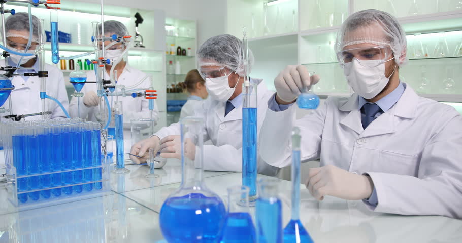 Medical Researchers Team Develop Virus Treatment Biologists Activity Laboratory | Shutterstock HD Video #32903479