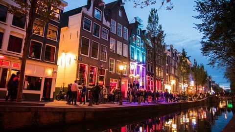 Red Lights District in Amsterdam