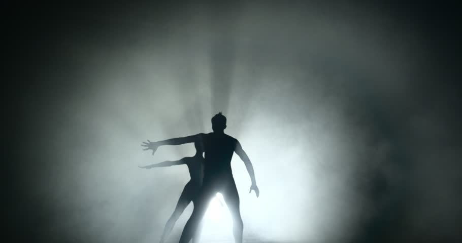 Dancers in the fog | Shutterstock HD Video #32922490