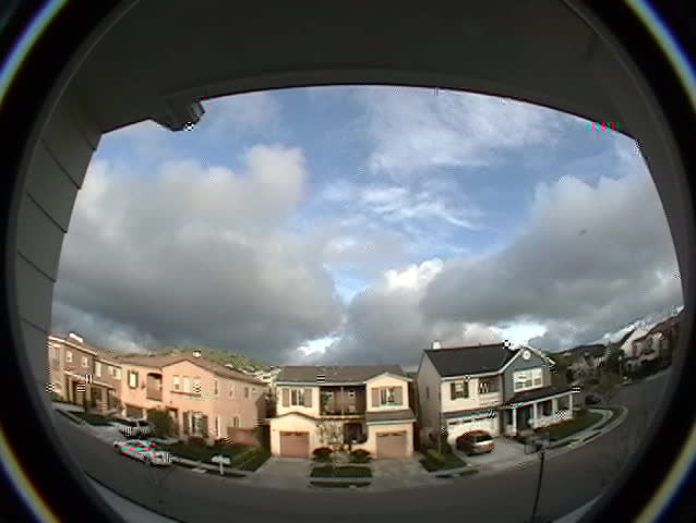 Clouds over Houses