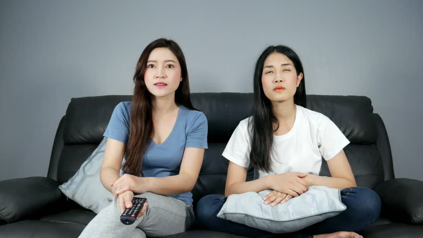 Asian woman couple POV