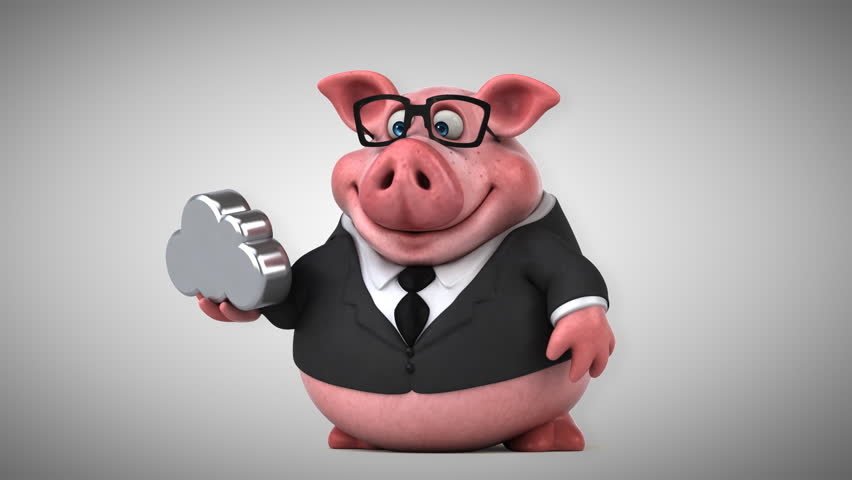 Fun pig - 3D Animation