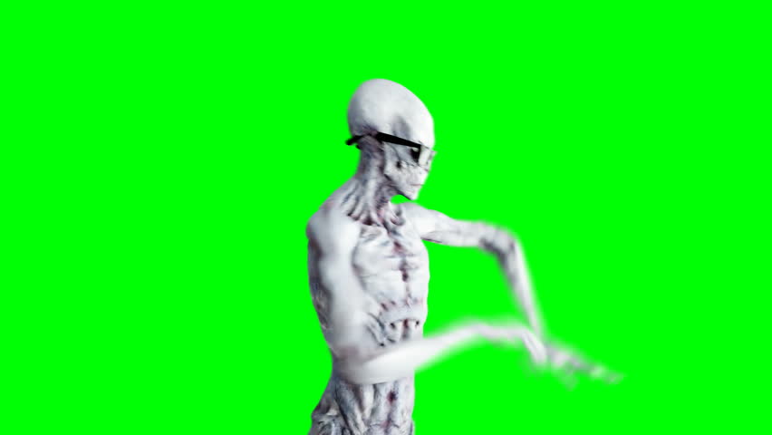 Funny Alien Dancing Hip Hop. Stok Videosu (%100 Telifsiz) 32990140