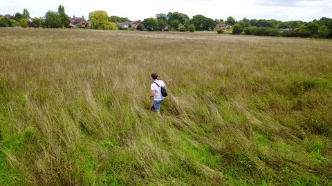 Villager Cut Tall Grass Quietly Stock Footage Video 100 Royalty Free 9406148 Shutterstock