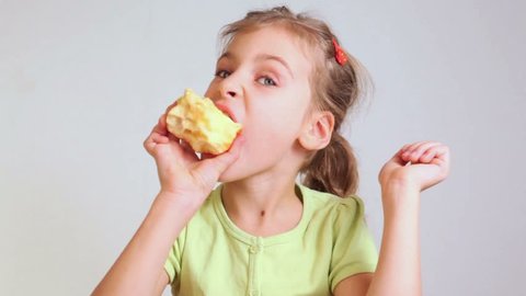 Young Boy Mouth Full Chips Fries Stock Photo (edit Now) 145276360