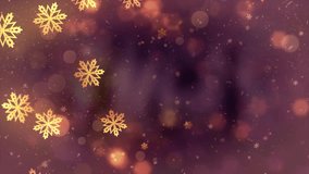 Christmas Falling snowflakes animation background motion graphics  with glittering, particles snowflakes and snow background . - Powered by Shutterstock - Get 15% off with code: PIKWIZARD15