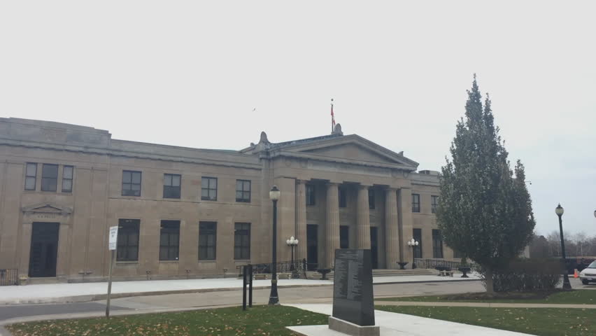 City Scenes of Hamilton Canada on an autumn