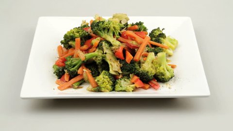 Vegetable plate