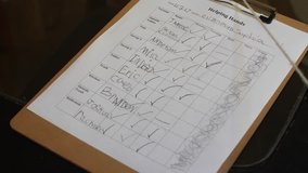 Children cleaning list at school or the house  - Powered by Shutterstock - Get 15% off with code: PIKWIZARD15
