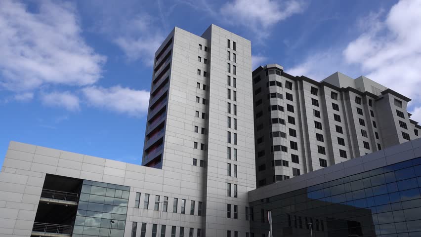 Generic Health Care Modern Hospital Exterior Building 