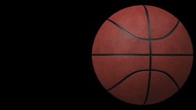 Basketball, loop seamless, animation 
1 ball turns in 200 balls, Rotation on black background