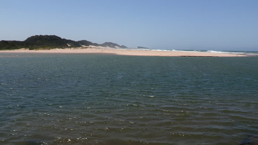 Wavecrest beach  on the  Wild coast, Transkei.