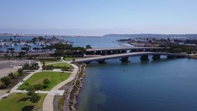 San Diego - Harbor Island - Drone Video
